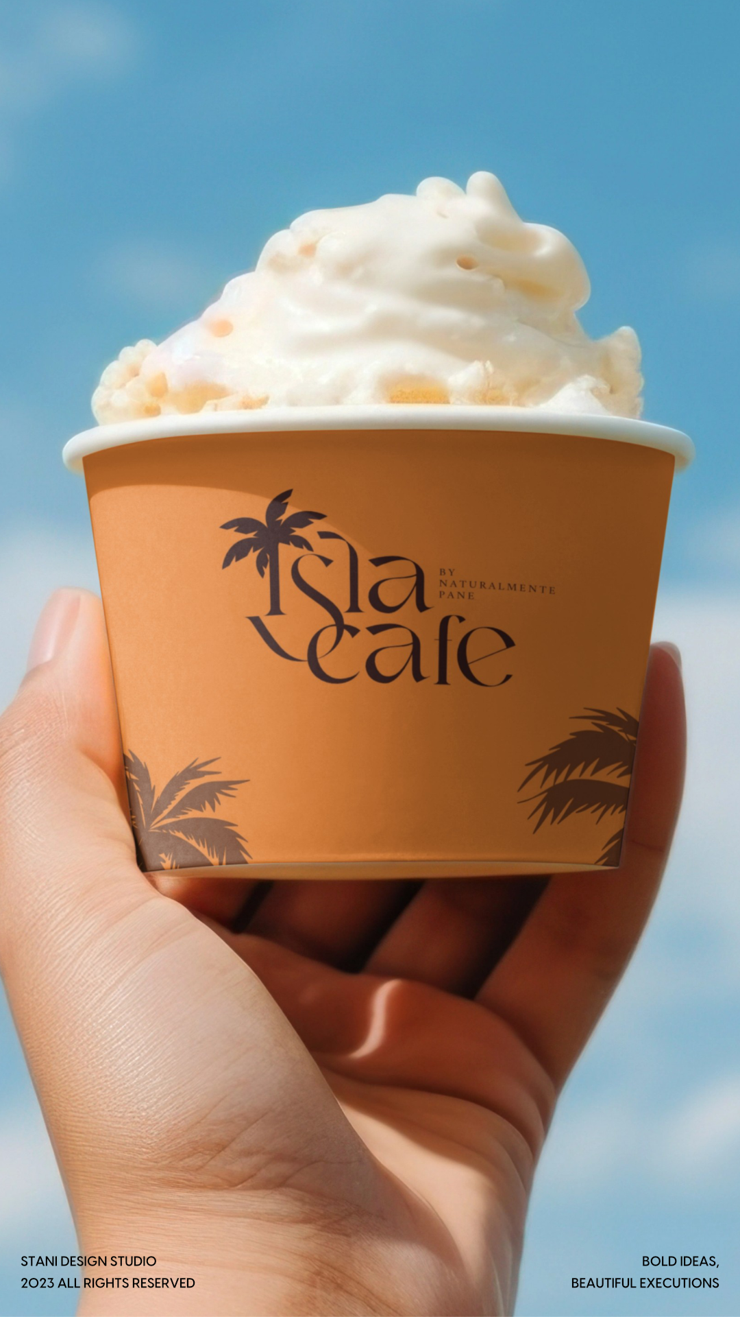 Isla Cafe brand identity design